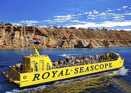 Seascope üvegfenekű Sharm